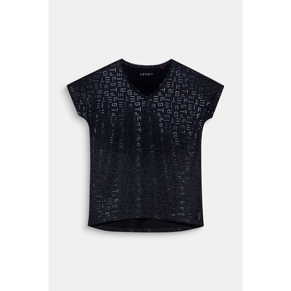 Esprit Softes V-Neck Shirt mit Print Damen