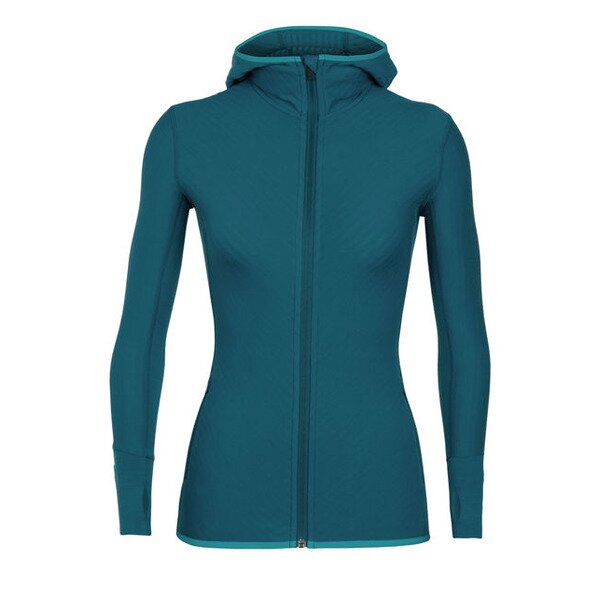 Icebreaker Descender LS Zip Hoody Damen