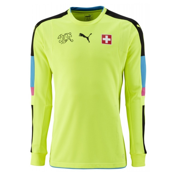 Puma Torwart Trikot Schweiz Kinder Euro 2016