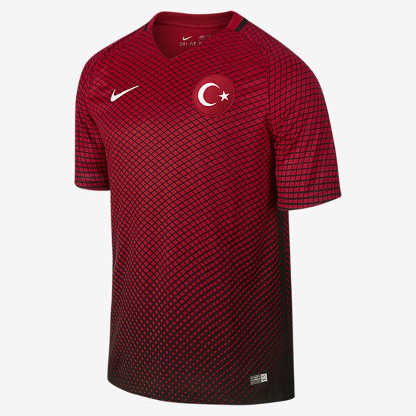 Nike Türkei Fussballshirt Home Euro2016