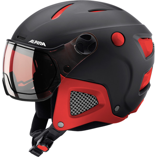 Alpina Attelas Visor QVN Skihelm