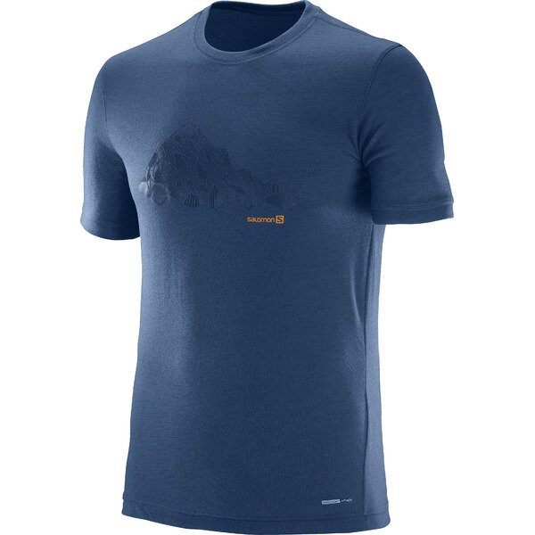 Salomon T-Shirt Explore Graphic Herren