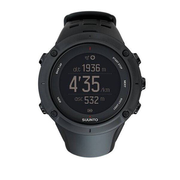 Suunto Ambit 3 Peak Black HR inkl. Power Bank mit Taschenlampe