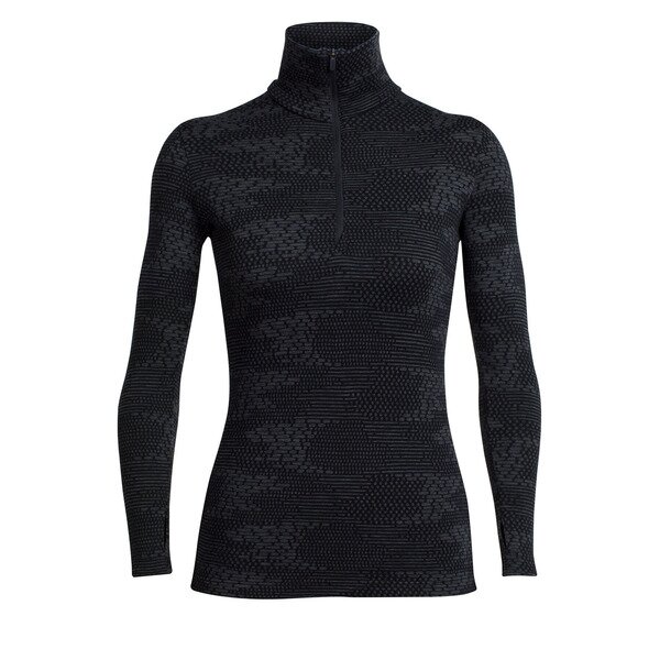 Icebreaker Vertex LS H Zip Flurry Damen