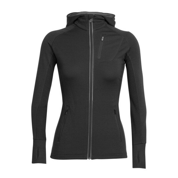 Icebreaker Quantum LS Zip Hood Damen